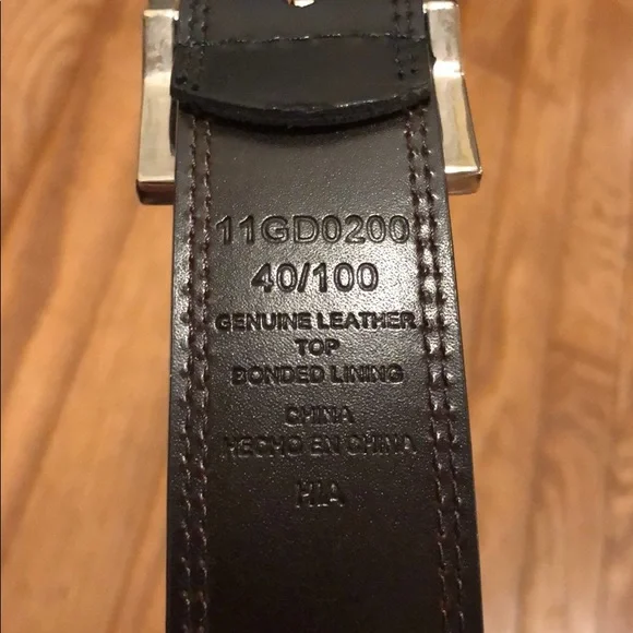 Dickies Leather Belt.  Size 40.  Reversible - Picture 4 of 10